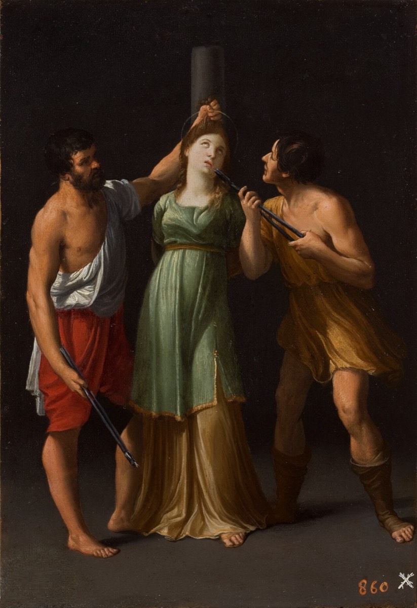'El martirio de Santa Apolonia', de Guido Reni