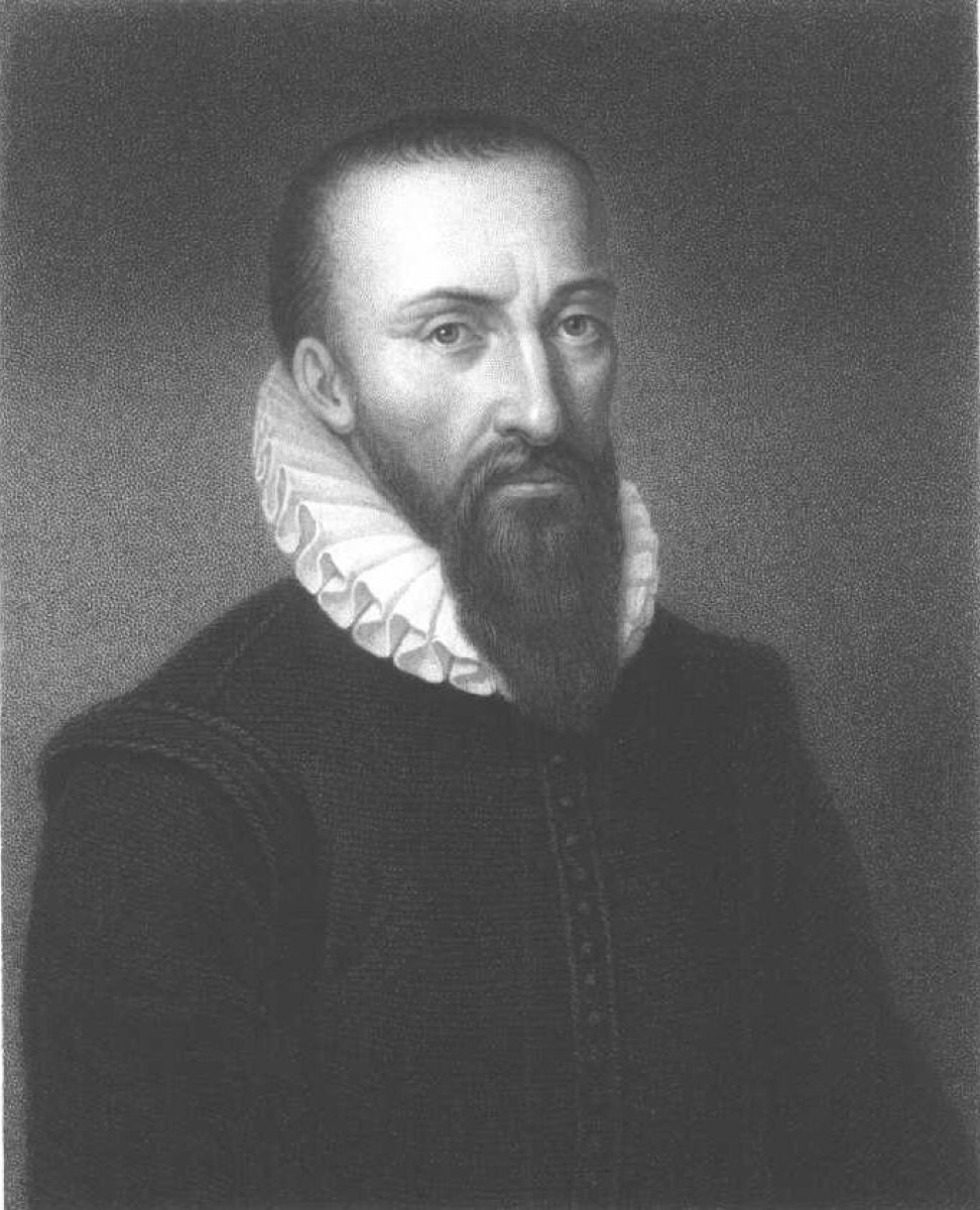 Retrato grabado de Ambroise Paré