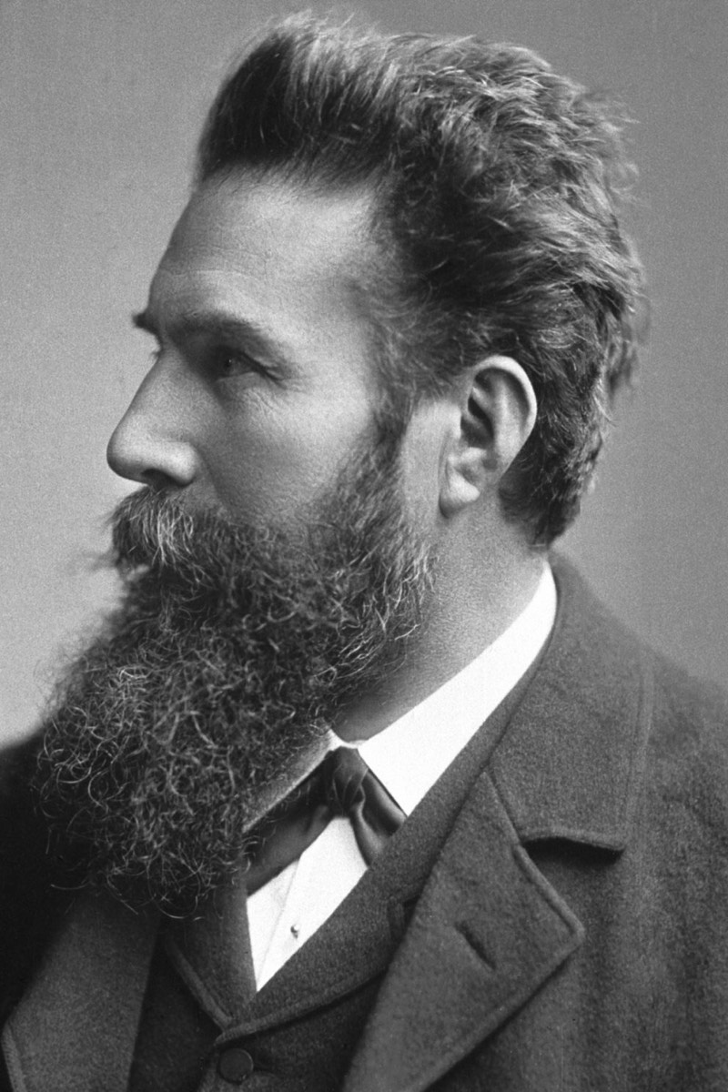 Retrato de Wilhelm Conrad Röntgen